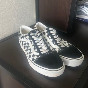 checkered vans